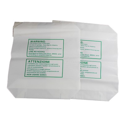 50KG LDPE Valve Bottom Cement Bag PE Valve Cement Bag