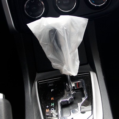 Plastic PE Disposable biodegradable Gear cover car knob cover