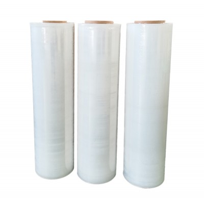 45cm * 300m plastic soft cling stretch wrap film for packing carton