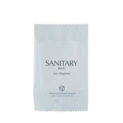 Ladies disposable hotel plastic sanitary bag