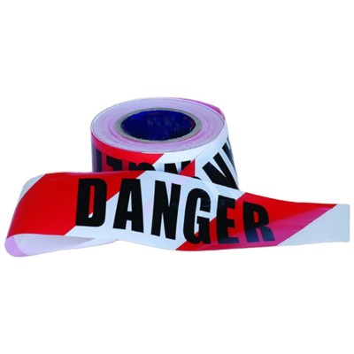 Underground detectable warning tape for without glue pipe cable warning