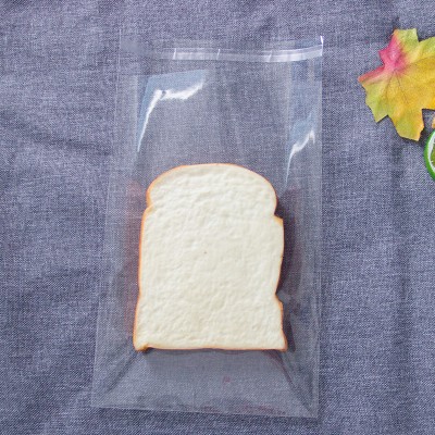 Bread Cookies Cellophane OPP Bags With Adhesive Tape